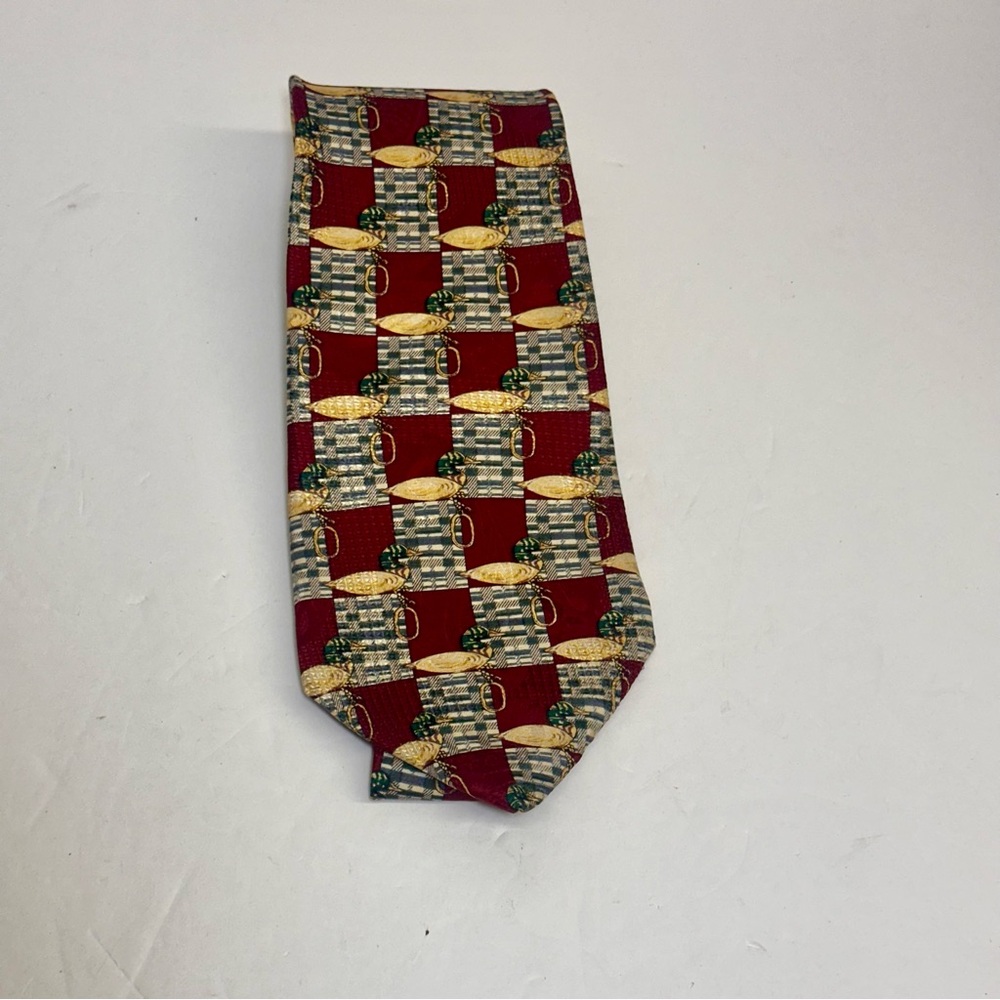 VTG Bob Timberlake Men's silk Tie featuring‎ Duck Decoys.